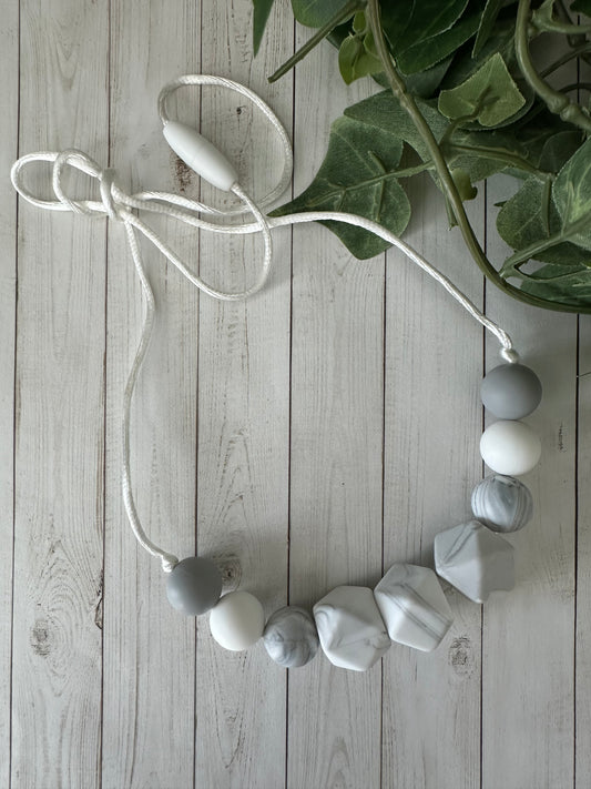 Marble Nursing Necklace